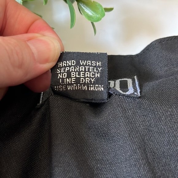 Vintage 90s Agapo Vest handmade Sz large - Picture 4 of 10